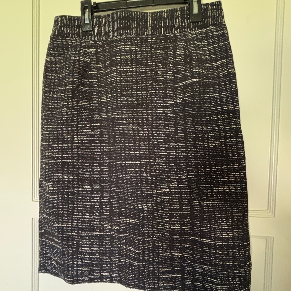 Elegant Black and White Women's Skirt